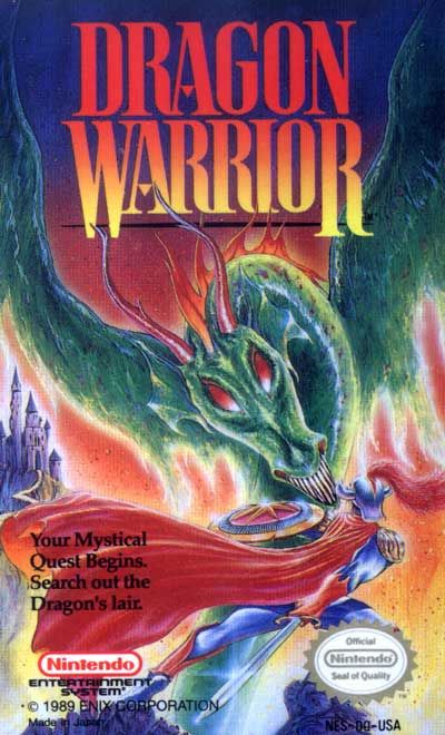 Dragon Warrior 1 Omslag